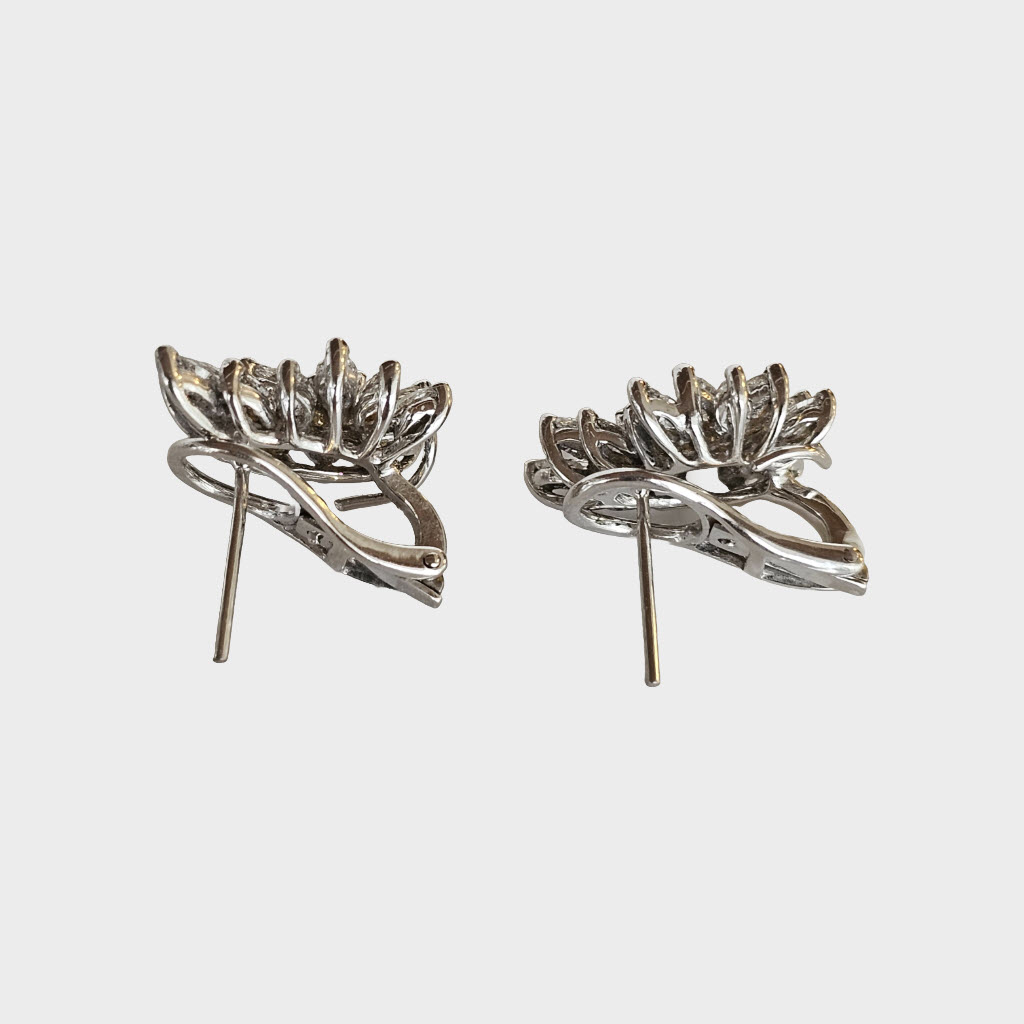 Brinco Flor Navete 012376 - Imagem 3