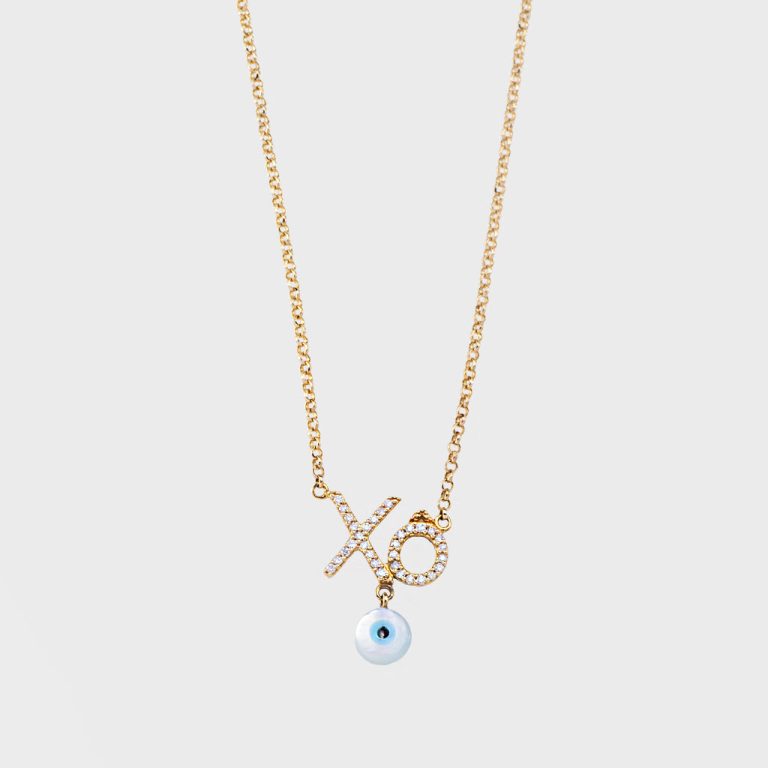Gargantilha da coleção Luck em ouro amarelo 18 K e diamante 0,13ct