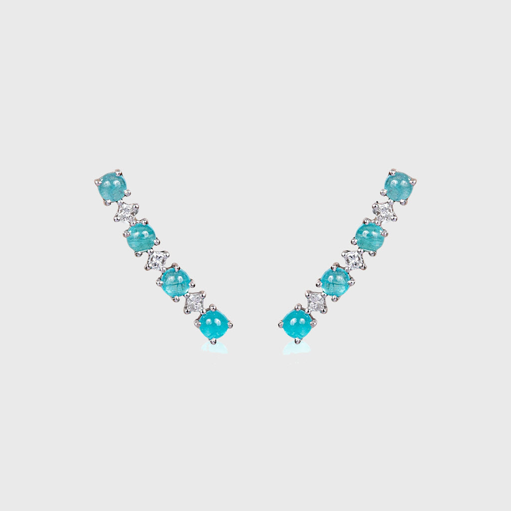 Ear Cuff Paraíbas e Princess