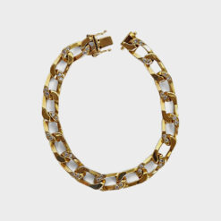 Pulseira Elos e Diamantes