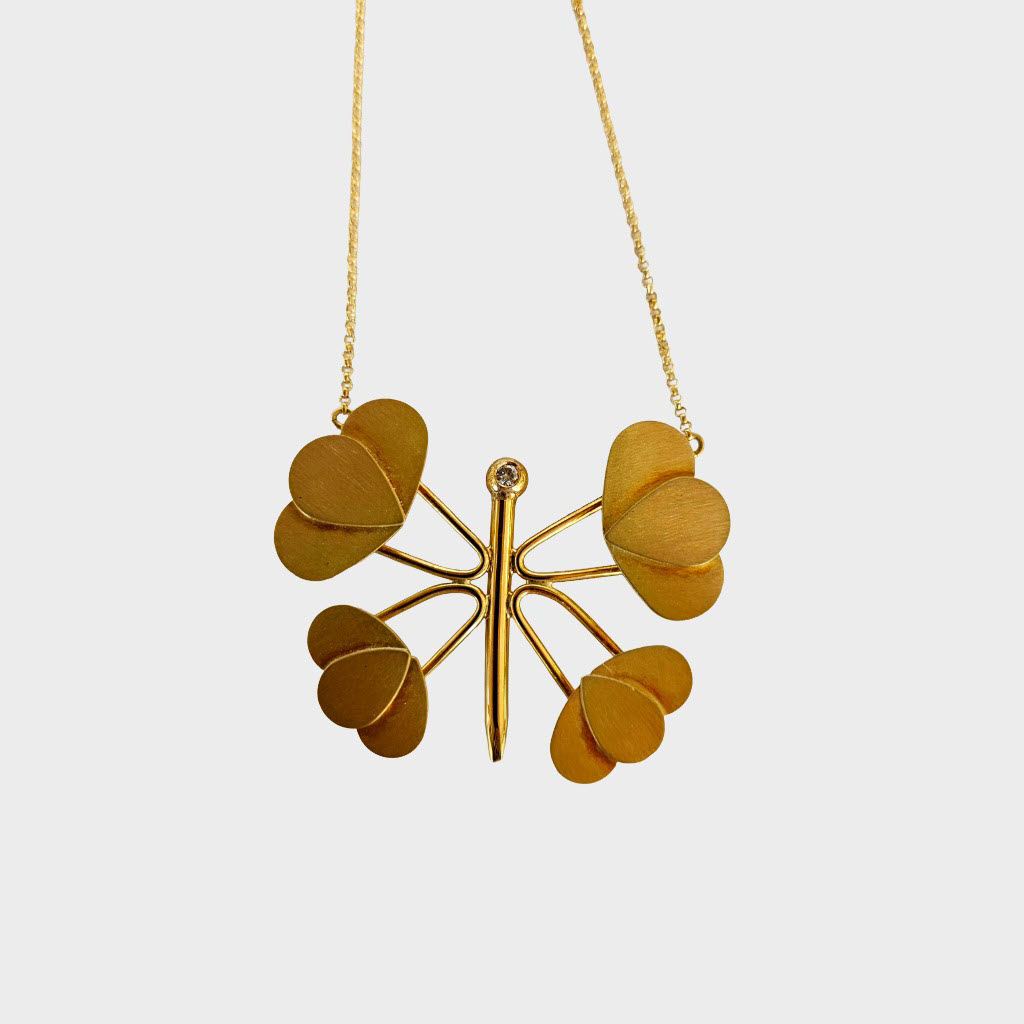 Colar Borboleta 022961 - Imagem 2