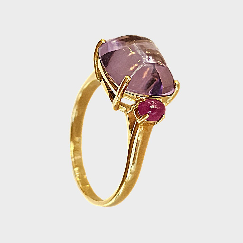 Anel Ametista 023035